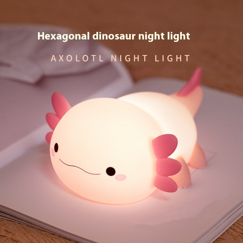 Axolotl night lamp