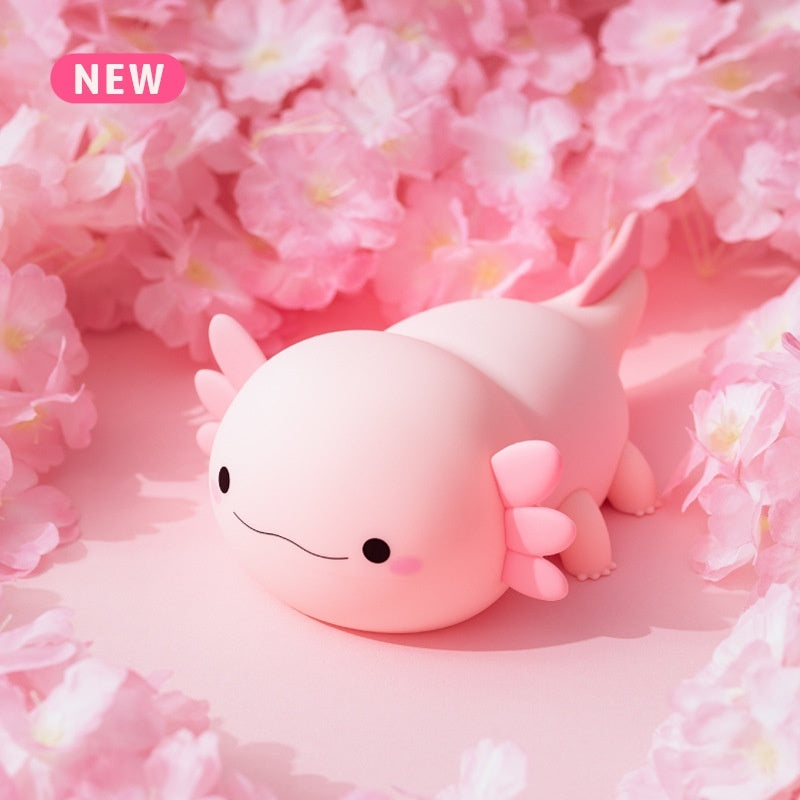 Axolotl night lamp
