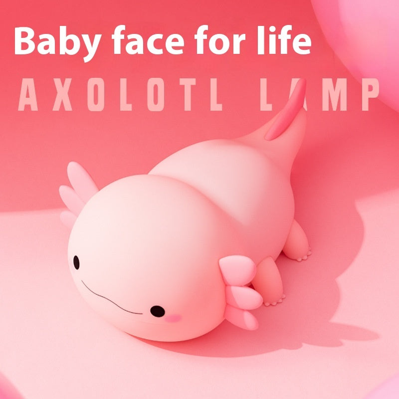 Axolotl night lamp