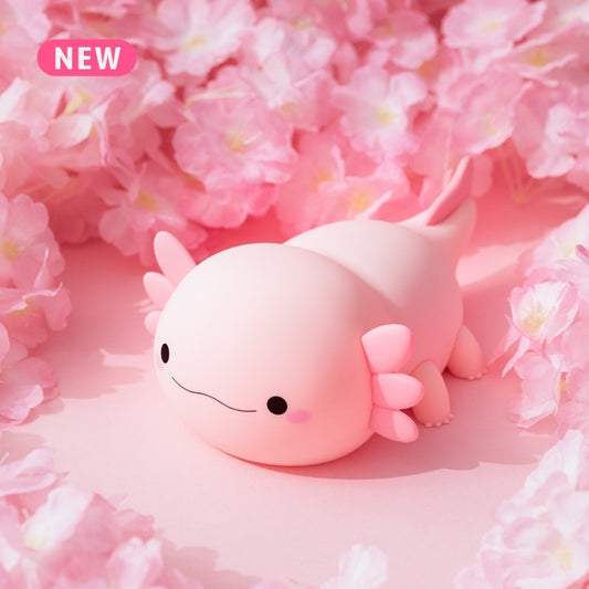 Axolotl night lamp